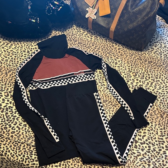 Sweaty Betty Jackets & Blazers - Stylish Sweaty Betty ski team base layer set